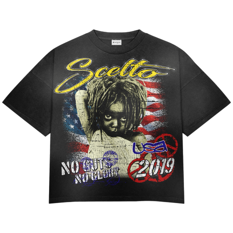 No Guts, No Glory Boxy Tee