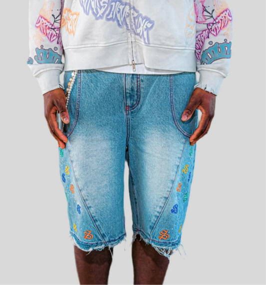 Scelto "Jewels" Denim Jorts
