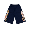 PRE ORDER: Navy Scelto 3/4 Script Shorts