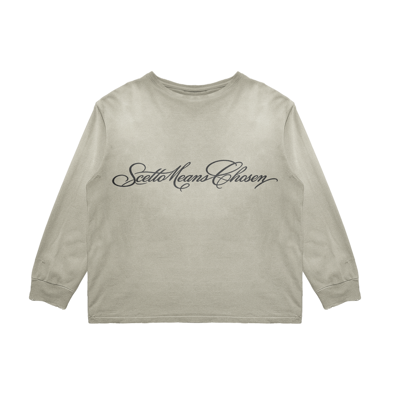 Scelto Means Chosen Long Sleeve Tee