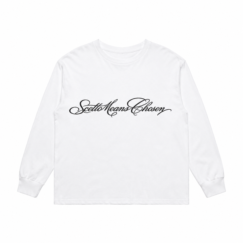 Scelto Means Chosen Long Sleeve Tee