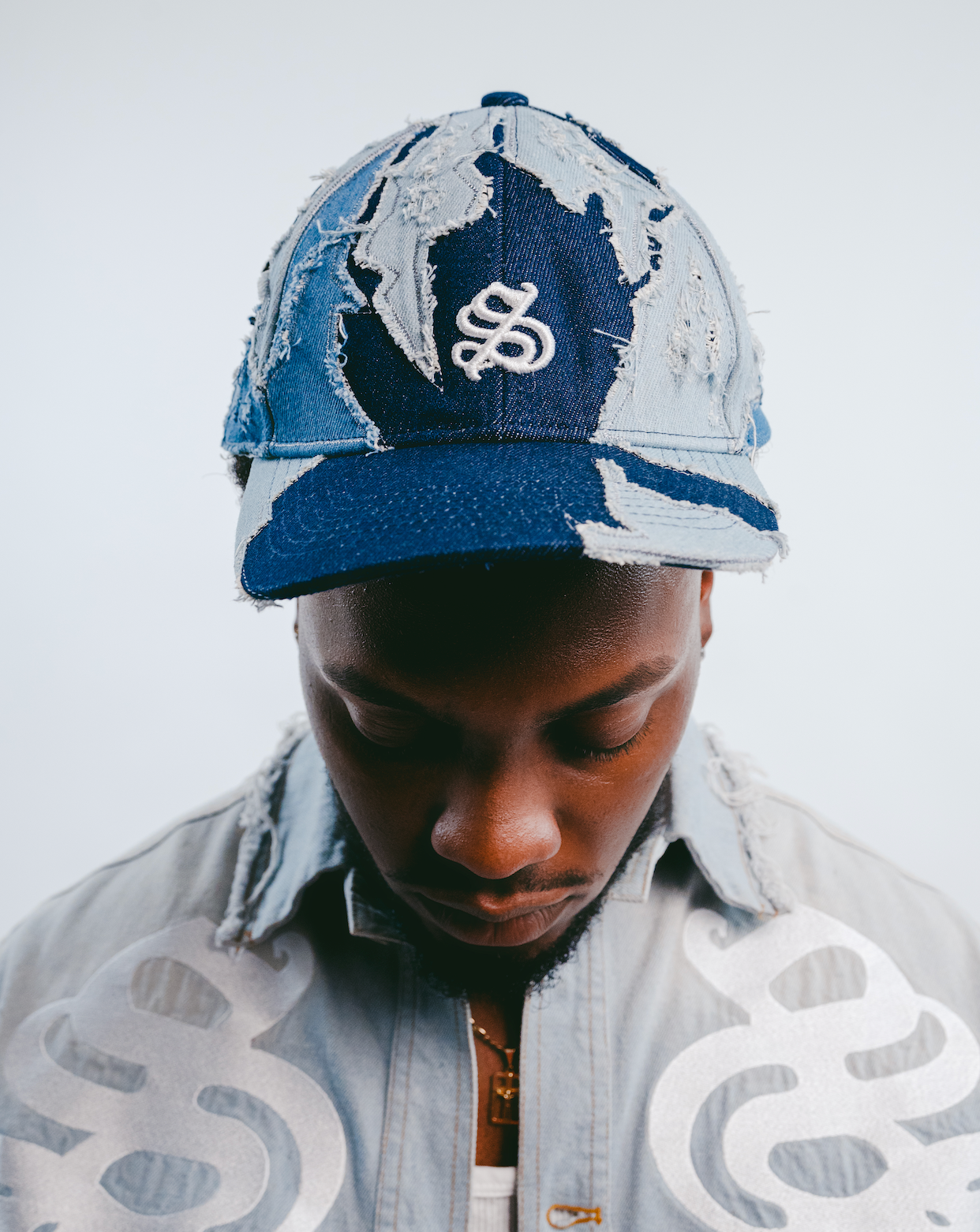 Denim trucker deals hat