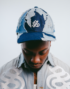 Denim Trucker Hat Scelto USA