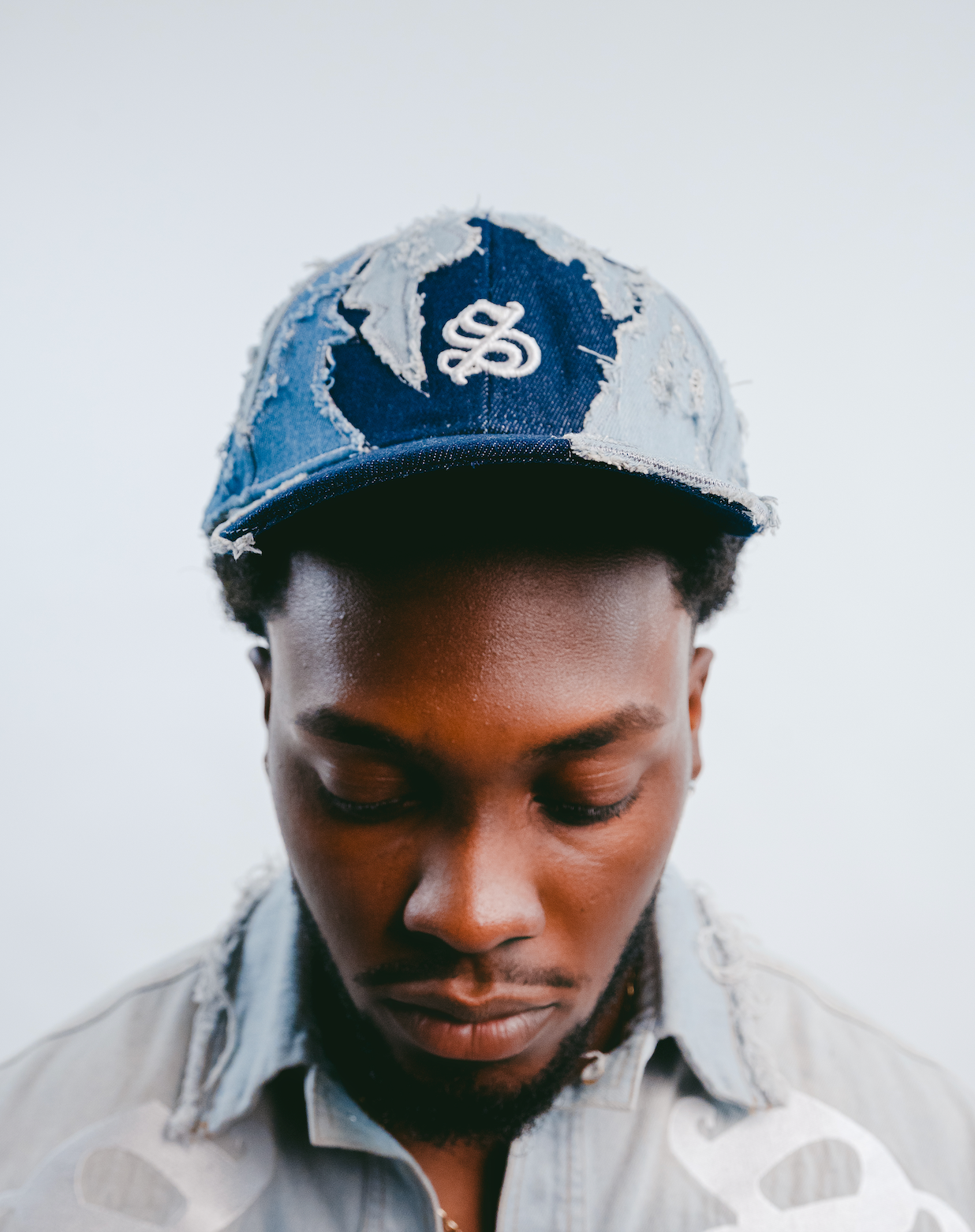Denim Trucker Hat