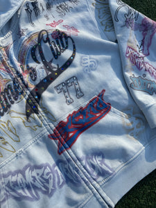 Scelto "Dreamer's Club" Zip Up Hoodie